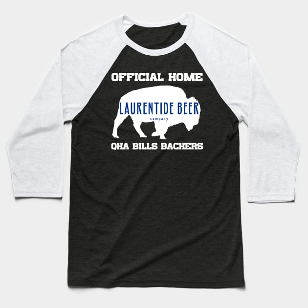 Laurentide Collection Baseball T-Shirt by QKA Bills Backers